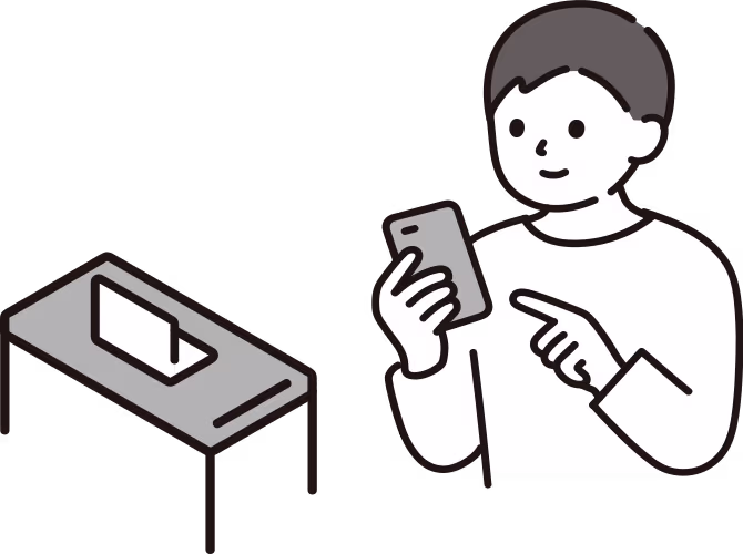 撮影のイメージ